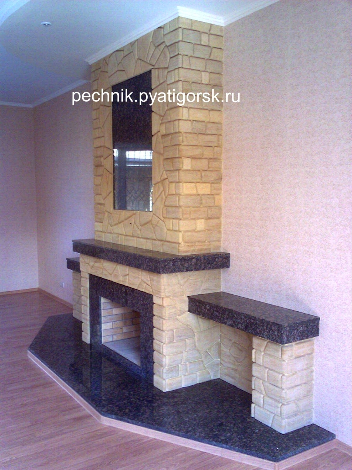 камин из натурального камня камин из ракушечника и гранита